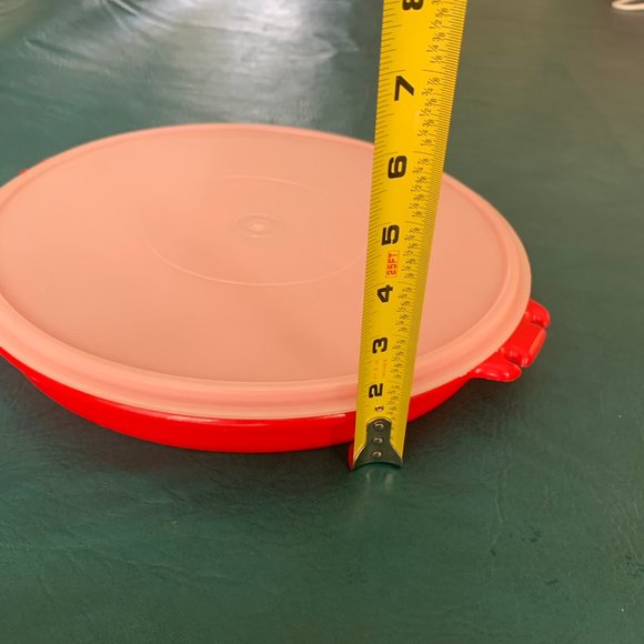 Vintage Tupperware Divided Serving Tray, with Sheer lid *no handle #405 - Picture 4 of 6